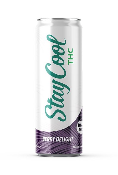 Stay Cool-Delta 9 THC Drinks 10mg / Berry Delight
